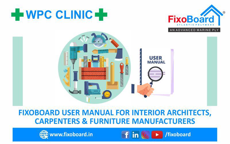 Fixoboard user manual for interior architects, carpenters & furniture manufacturers